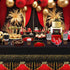 VIP Party Decorations Tableware | Movie Star Red Carpet Birthday Supplies for 24 Guests