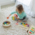 NaturalCozy 5-Piece Round Small Woven Baskets Set, Cotton Rope Baskets for Organizing Toys, Fruits, Remotes, Key Tray
