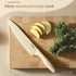 CAROTE 12 Pieces Kitchen Knife Set, Stainless Steel with Nonstick Ceramic Coating, Dishwasher Safe, 6 Blade Guards,