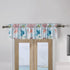 Greenland Home Fashions Barefoot Bungalow Sarasota Window Valance, Multicolor, One Size 84" x 14"