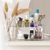 Simple Houseware 2-Tier Chrome Spice Rack Kitchen Organizer Countertop Shelf