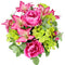 Admired By Nature Spring Bush Artificial Hydrangea Flowers, Orchid
