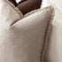 Cozy 2626 Inch,1PC,Natural Foindtower Decorative Linen Fringe Throw Pillow Covers Boho Farmhouse Cushion Cover