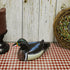 CVHOMEDECO Primitives Hand Engraving Painted Wood Wild Duck Figurine, Farmhouse Decorative Accent 10-1/2 Inch