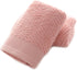 Decorative Cotton Hand Towels for Bathroom Clearance - Hanging Loops (Pink, 2-Pack, 14" x 29")