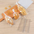 Restaurantware 100 Clear Plastic Gusset Bags 4 x 2.3 x 8 Inch - Heat Sealable Food Safe Treat Bags for Popcorn or
