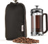 French Press Cozy Cover Insulated, Black - Designed to Keep Coffee Warmer for Longer, Fits Multiple Sizes
