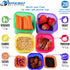 Portion Control Containers DELUXE Kit (28-Piece) with COMPLETE GUIDE + 21 DAY PLANNER + RECIPE eBOOK