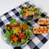 Youngever 4 Pack 115OZ Large Clear Plastic Mixing and Serving Bowls, Popcorn, Salad, Chip and Dip