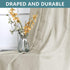 Country Curtains,63 Inch KOUFALL Boho Nursery Decor Neutral,Rustic French Decor for Living Room Kids Bedroom The Home