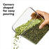 2.8 OXO Steel POP Container Big Short Sqaure - Qt for Cereal, Grains and More Grey