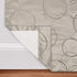 ECLIPSE Meridian Modern Blackout Thermal Grommet Window Curtain, Linen, 42 in x 84 in, 1 Panel for Bedroom or Living