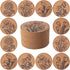 Staruby Coasters for Drinks 12 pcs Absorbent Cork Coasters with Flower Coaster for