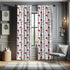 Ambesonne East Curtains, Japanese Geisha Girl with Traditional Kimono Illustration, 2 Panel Set for Living Room, 28" x