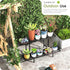 2 GIOTORENT Tier Plant Stand Indoor, Narrow Plant Stand Outdoor, Display Rack Corner Flower Rack Stand for Living Room
