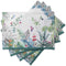 Maison d' Hermine Placemats Set of 4, 100% Cotton Washable Cloth Place Mats for Kitchen Dining