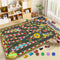 Kids Racing Rug 31''X47'' Car Road Kid Rug Carpet Playmat for Playoom