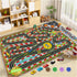 Kids Racing Rug 31''X47'' Car Road Kid Rug Carpet Playmat for Playoom