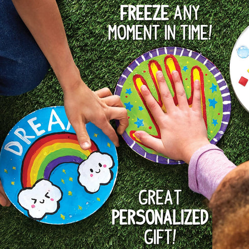 4 Summer 5, 6, 7, 8, 9, Made By Me Mix & Mold Your Own & Make DIY Personalized Stepping Stones, Great Spring & Weekend