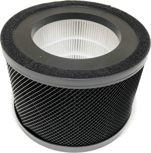 Nispira True HEPA Replacement Filter for Air Purifier, Compatible with Tao Tronics TT-AP001, 4 Packs Included