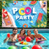 KatchOn XtraLarge Pool Party Backdrop - 72x44 Inch, Banner for Pool Party Decorations and Summer Party