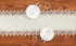 90 inches Summer 16x90) Natural Linen Table Runner Neutral Earth Tones Beige Lace Coffee Table Runners Dresser Scarf
