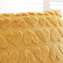 TAOSON Pack 2,Valentines 20x20 inch of Day Decoration White Heart Soft Plush Faux Fur Jacquard Throw Pillows Soft Couch