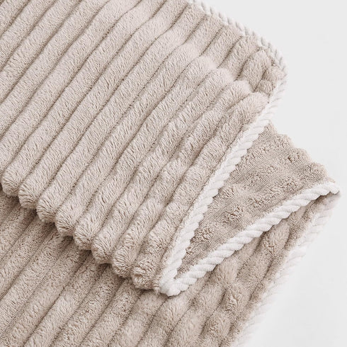 39x79 Inches Set 2PCS) XIQ Bath Sheets Extra Large Bath Towels for Adults Luxury Super Soft Absorbent Striped