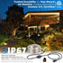 WYZworks 20ft LED Outside Rope Lights - 216 LEDs, Waterproof, ETL Certified Connectable Clear Tube for Warm White