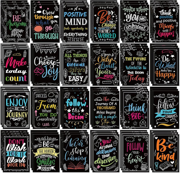 Sinload 72 Pcs Positive Coloring Book for Adult Bulk, DIY Art Coloring Book