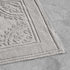 Jean Pierre New York Cotton StoneWash Medallion Bath Rug, 21x34 in., Grey
