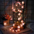 Cherry Blossom Flower String Light, 40 LED 13FT Pink Sakura Fairy Lights, Battery Powered Decorative Lights for Indoor