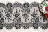 Letjolt Black Lace Table Runner - 14 x 120 Inches Embroidered Doilies for Vintage Boho Wedding & Party Supplies