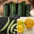 Packets Survival Garden Seeds Cucumber Collection - Mix of Armenian, Beit Alpha, Lemon, National Pickling