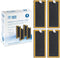 Fette Filter Pack of 4 - Activated Carbon Filter for HoMedics TotalClean PetPlus, Compare to AT-PET01, AT-PET02
