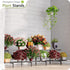 2 GIOTORENT Tier Plant Stand Indoor, Narrow Plant Stand Outdoor, Display Rack Corner Flower Rack Stand for Living Room