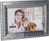 Malden International Designs Modern Pewter Metal Diecast Family Expressions Picture Frame, 4x6, Silver