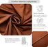 Viiamacki 24x43 Inch Round Spandex Cocktail Tablecloth, Coffee Elastic Fitted Highboy Bar Table Cloth, High Top