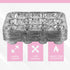PLASTICPRO Aluminum Foil Muffin Pans - Reusable and Disposable, Holds 12 Mini Cupcakes, Pack of 20