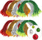 1000 Pieces Ornament Precut Cord Hangers with Snap Fastener for Christmas Tree Holiday Party Decoration (Gold, Silver,