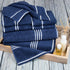 8PC Set 575GSM 100% 2 2 2 2 Lavish Home Bathroom Towels - Cotton Bathroom Essentials with Bath Towels, Hand Cloths