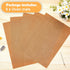 Honeydak Clay Oven Safe Work Mat, Non Skid Polymer Clay Bake Tool Liners for DIY Crafts Projects, 7.9 x 11.8 Inches (5