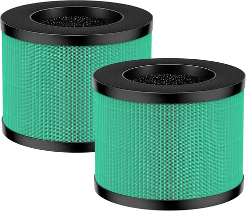 True HEPA Replacement Filter, Compatible with MK-06, TZ-K1, MJ001H Air Purifier, 4-in-1 High-Efficiency H13 Filter