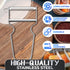Vegetable Peeler, Multifunctional Stainless Steel Potato Peeler with Ergonomic Handle for Easy Use