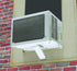 Frost King ACB160H Heavy Duty Steel Air Conditioner Support Brackets, Holds up to 160lbs, White
