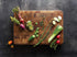 Ironwood Gourmet Large End Grain Prep Station Cutting Board, Acacia Wood, 14 x 20-Inch