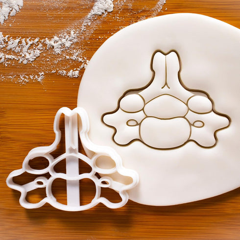 Set of 3 Vertebrae Cookie Cutters (Designs: Cervical, Lumbar, Thoracic Vertebra) - Bakerlogy