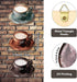 Blulu 3 Pcs Coffee Wooden Wall Art Decor - Retro Java Cup Wooden Sign for Kitchen and Dessert Shop