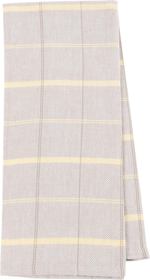 KAF Home Pantry Lemon Kitchen Dish Towel Set of 4, 100% Cotton, 18 x 28-inch