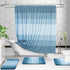 OLANLY Luxury Bathroom Rug Set 2 Piece, Soft Absorbent Microfiber Bath Rugs and U-Shaped Contour Rug